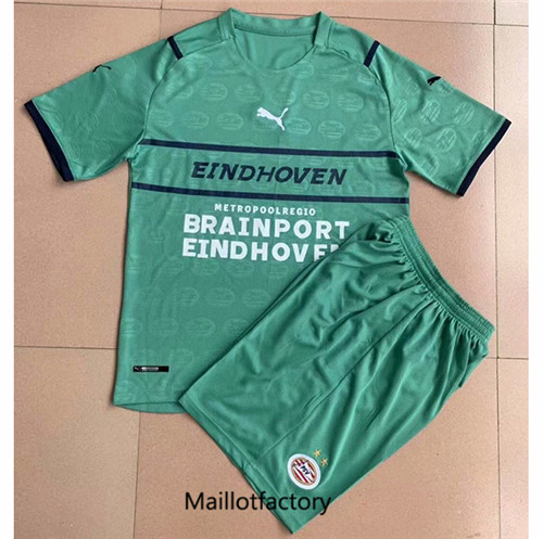 Achat Maillot du PSV Eindhoven Enfant 2021/22 Vert