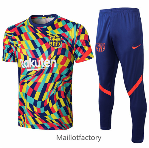 Achat Kit d'entrainement Maillot du Barcelone 2021/22 Couleur
