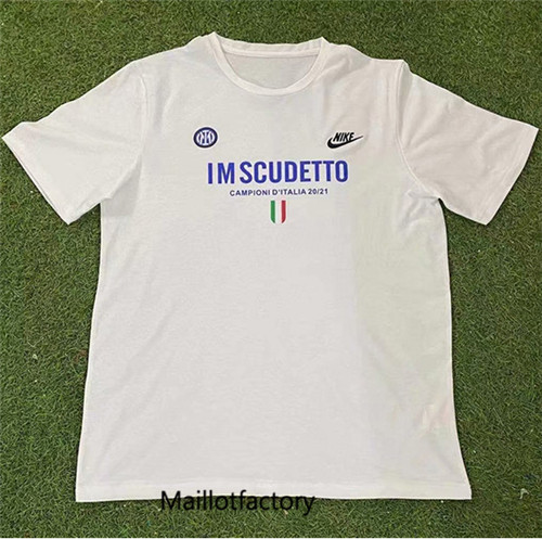 Achat Maillot du Inter Milan 2021/22 Champion Edition Blanc