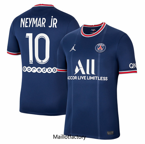 Achat Maillot du PSG 2021/22 Domicile Neymar Jr 10