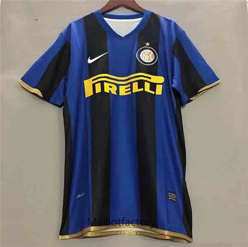Achat Maillot du Retro Inter Milan 2008-2009 Domicile Champions League edition