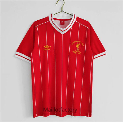 Achat Maillot du Retro Liverpool 1981-84 Domicile Champions League