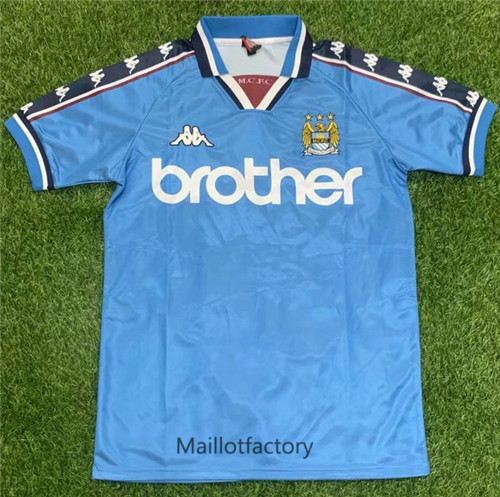 Achat Maillot du Retro Manchester City 1998-99 Domicile