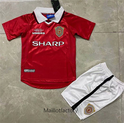 Achat Maillot du Retro Manchester United Enfant 1999-2000 Domicile