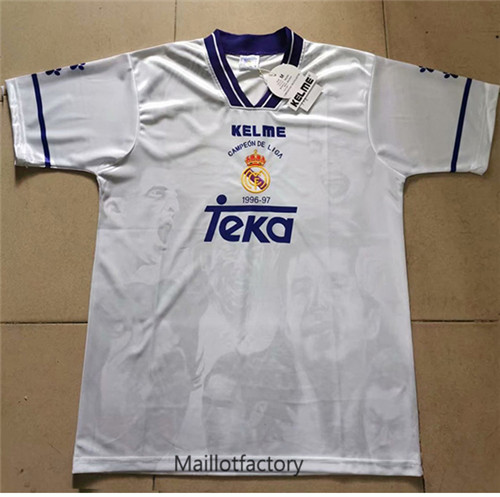 Achat Maillot du Retro Real Madrid 1996-97 Champions League
