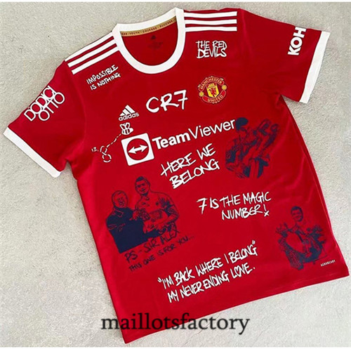 Achat Maillots du Manchester United 2021/22 Domicile Special edition