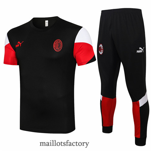 Site Maillot du Kit d'entrainement Maillot du AC Milan 2021/22 Noir