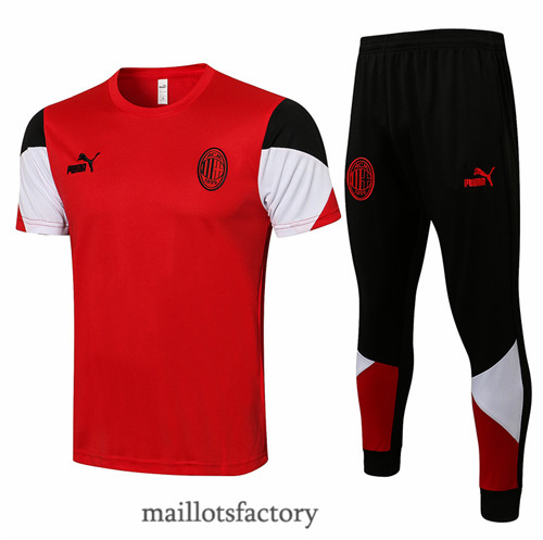 Site Maillot du Kit d'entrainement Maillot du AC Milan 2021/22 Rouge