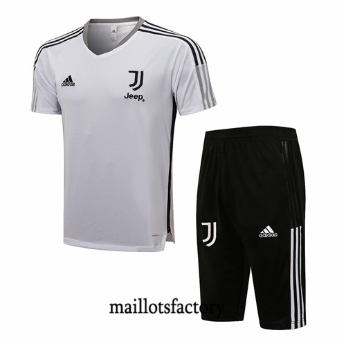 Site Kit d'entrainement Maillot du Juventus 3/4 2021/22 Blanc