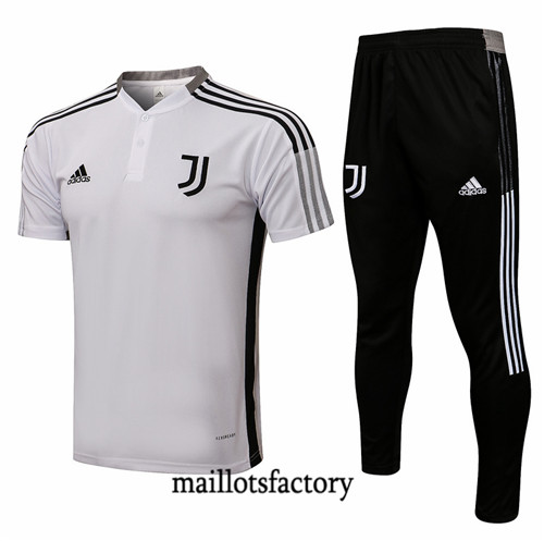 Site Kit d'entrainement Maillot du Juventus Polo 2021/22 Blanc