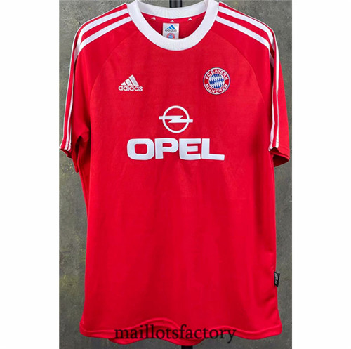 Soldes Maillot du Retro Bayern Munich 2000-01 Domicile