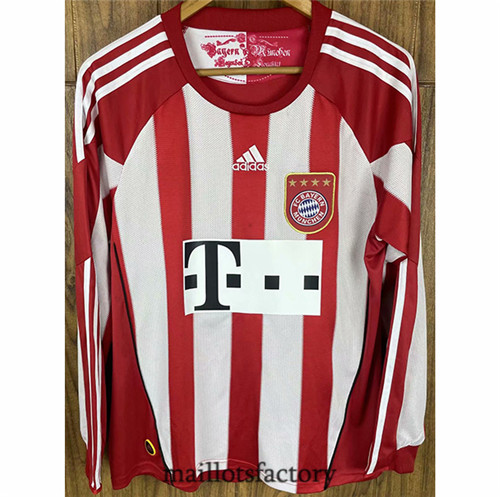 Soldes Maillot du Retro Bayern Munich 2010-11 Domicile Manche Longue