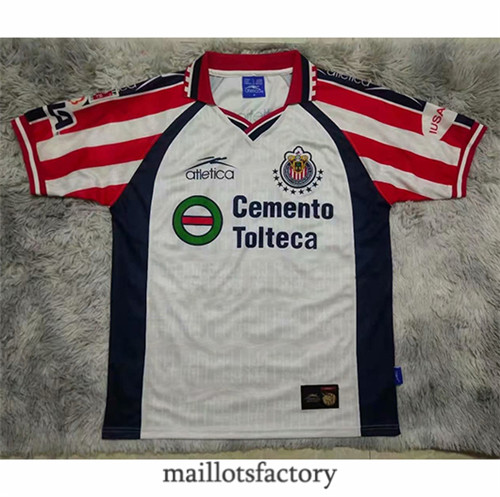 Soldes Maillot du Retro Chivas Regal 1999-00 Exterieur