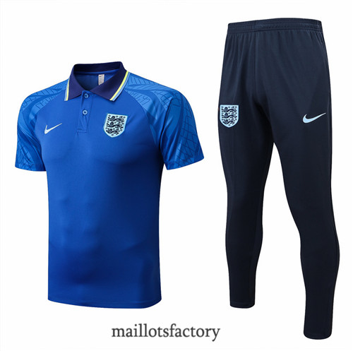 Achat Kit d'entrainement Maillot du Angleterre 2022/23 Bleu y855