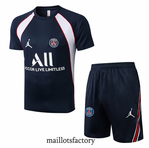 Achat Kit d'entrainement Maillot du Paris PSG + Short 2022/23 Bleu Marine y840