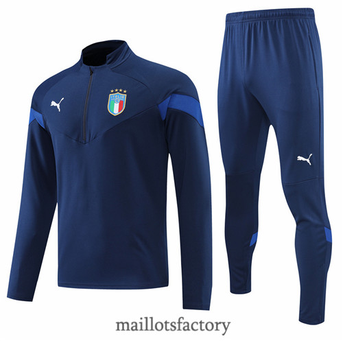 Achat Survetement du foot Italie 2022/23 Bleu Marine y528