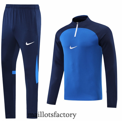 Achat Survetement du foot Nike 2022/23 Bleu y386