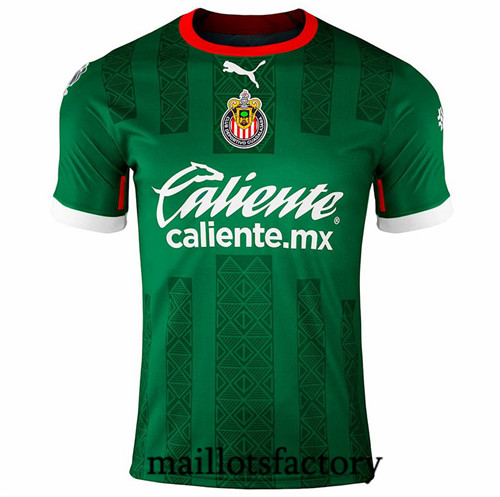 maillotsfactory: Maillot du Chivas 2022/23 Special Vert fiable