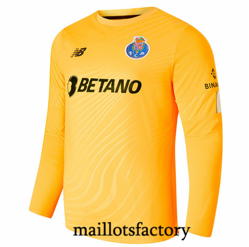 maillotsfactory: Maillot du FC Porto Gardien de but 2022/23 Domicile Manche Longue Jaune fiable