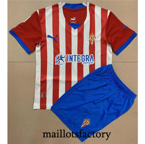 maillotsfactory: Maillot du Sporting gijon Enfant 2022/23 Domicile fiable
