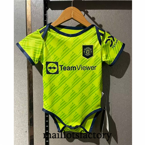 maillotsfactory: Maillot du Manchester United Bébé 2022/23 Third fiable