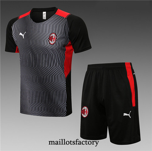 Achat Kit d'entrainement Maillot du AC Milan 2021/22 Noir