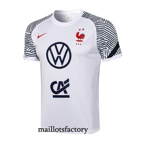 Achat Maillot du Training 2022/23 T-Shirts France Blanc