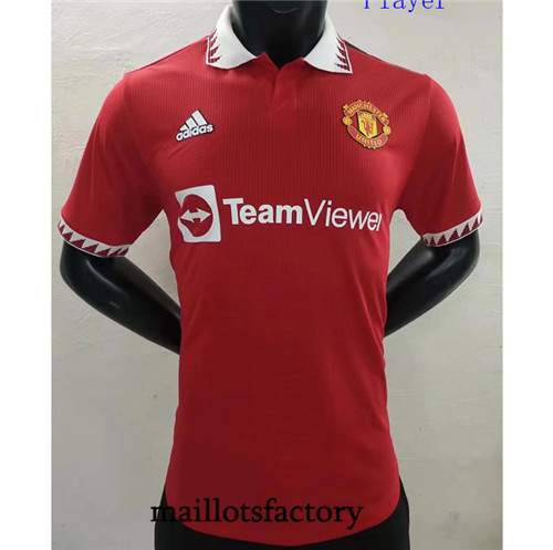 Achat Maillot de Player Manchester United Rouge 2022/23