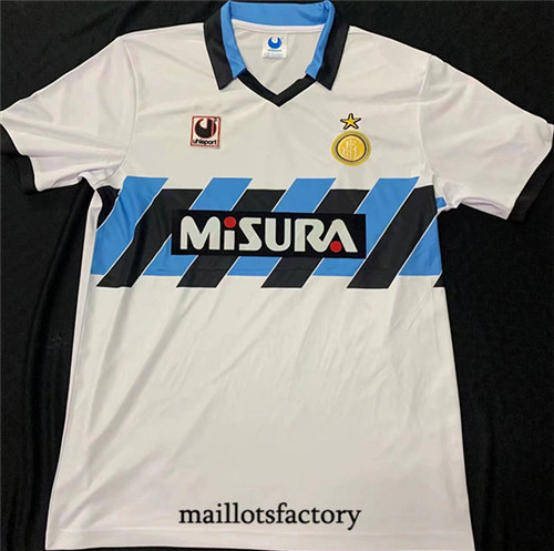 Achat Maillot du Retro Inter Milan Exterieur 1990-91