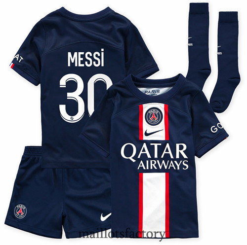 Achat Maillot du PSG Enfants 2022/23 Domicile Messi 30 Y336