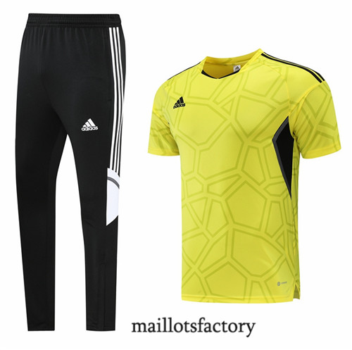 Achat Maillot Kit d'entrainement du Adidas 2022/23 Jaune Y596