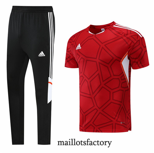 Achat Maillot Kit d'entrainement du Adidas 2022/23 Rouge Y598