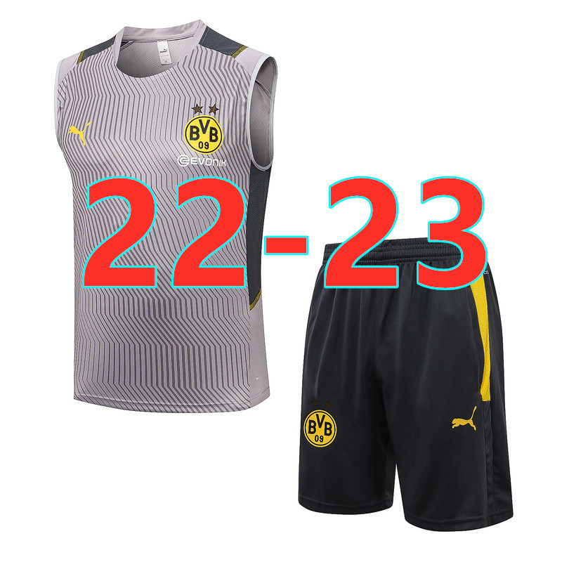 Achat Maillot Kit d'entrainement du Borussia Dortmund Debardeur 2022/23 Y640