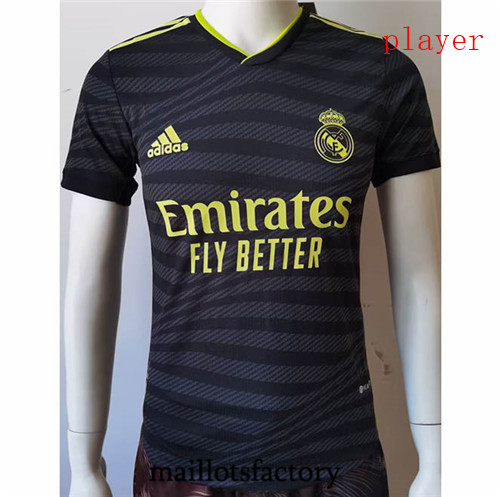 Achat Maillot du Player Real Madrid 2022/23 Third Noir Y912