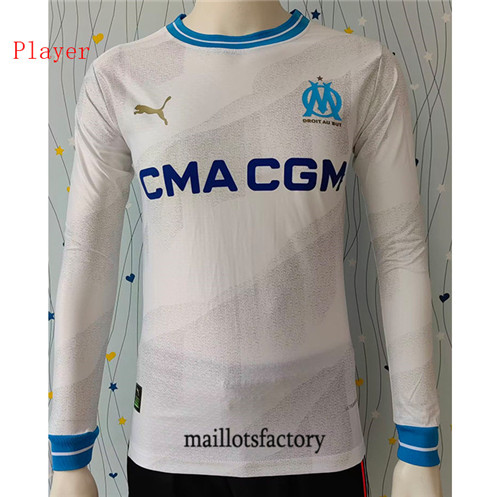 Achat Maillot du Player Marseille 2023/24 Domicile Manche Longue