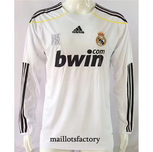 Maillot du Retro Real Madrid 2009-10 Domicile Manche Longue factory 187