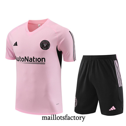Maillot du Kit d'entrainement Inter Miami + Shorts 2023/24 Rose factory 465