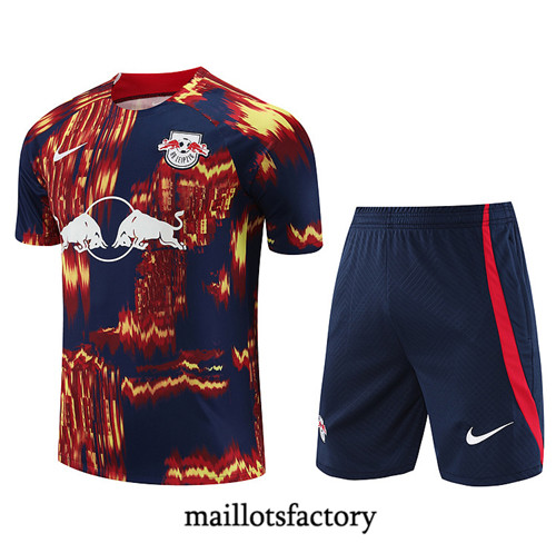 Maillot du Kit d'entrainement Bull Leipzig + Shorts 2023/24 Rouge factory 481