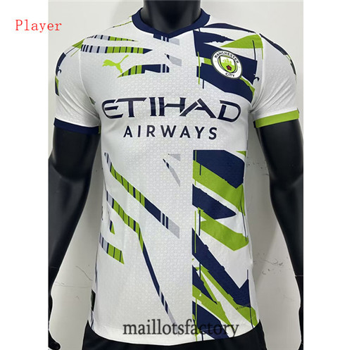 Achat Maillot du Player Manchester City 2023/24 Classic Blanc