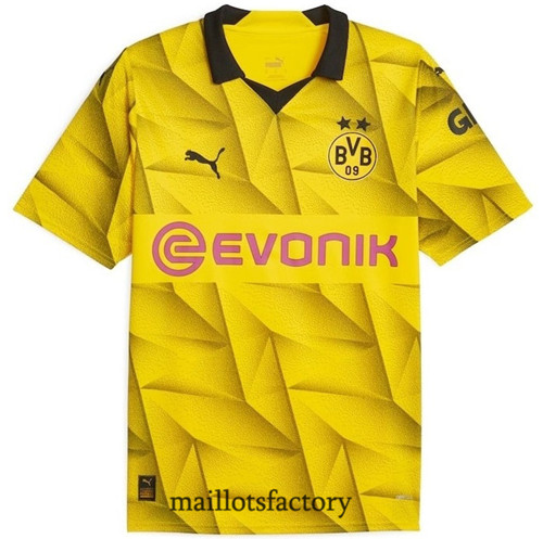 Achat Maillot du Borussia Dortmund 2023/24 LdC Jaune factory 0027