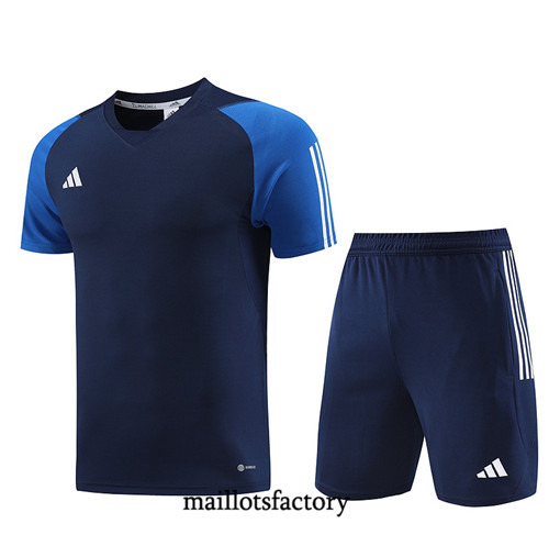 Kit d'entrainement Maillot du Adidas + Short 2023/24 Bleu factory 0126
