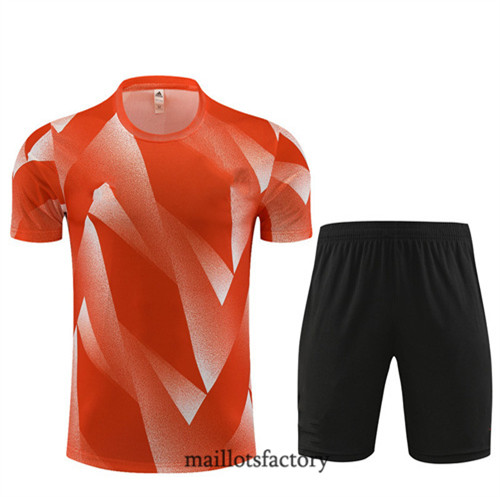 Kit d'entrainement Maillot du Bayern Munich Enfant + Short 2023/24 Orange factory 0273