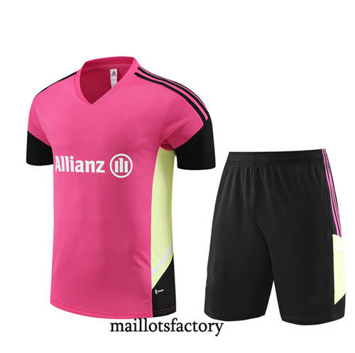 Kit d'entrainement Maillot du Juventus Enfant + Short 2023/24 Rose factory 0532