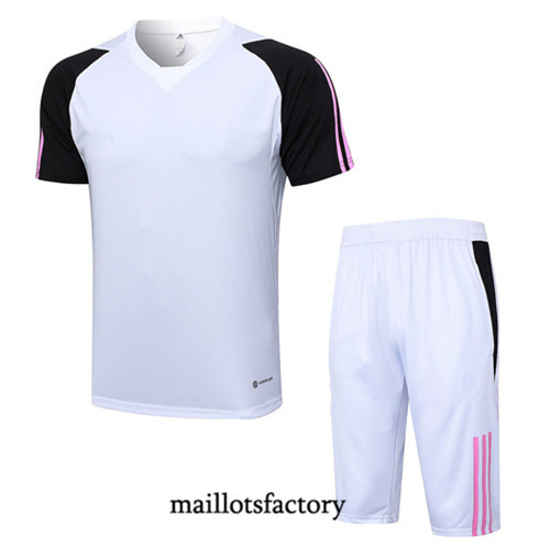 Kit d'entrainement Maillot du Juventus + Short 2023/24 Blanc factory 0535