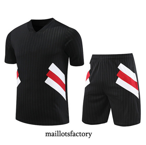 Kit d'entrainement Maillot du Manchester United + Short 2023/24 Noir factory 0500