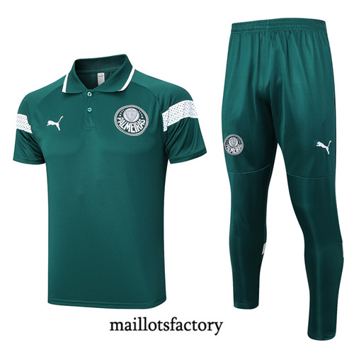 Kit d'entrainement Maillot du Palmeiras Polo 2023/24 Vert factory 0223