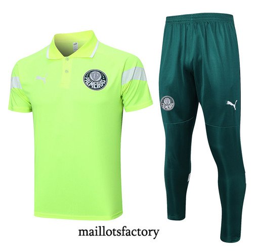 Kit d'entrainement Maillot du Palmeiras Polo 2023/24 Vert factory 0224