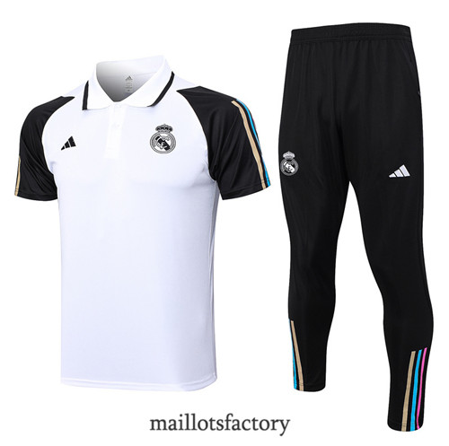 Kit d'entrainement Maillot du Real Madrid 2023/24 Blanc factory 0353