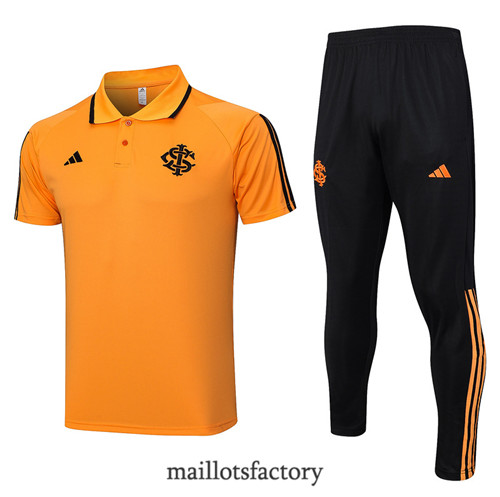 Kit d'entrainement Maillot du SC Internacional Polo 2023/24 Orange factory 0270