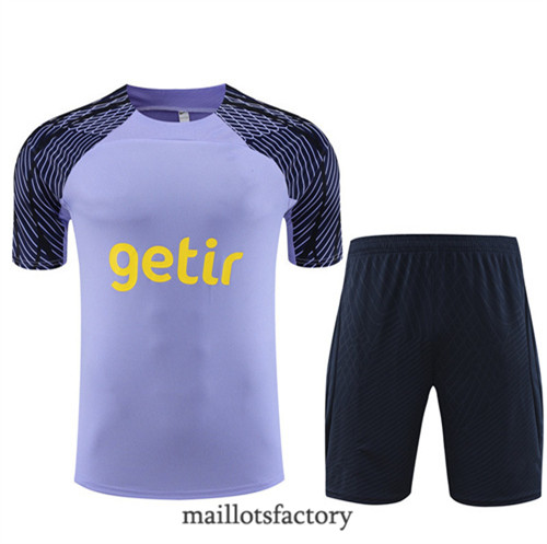 Kit d'entrainement Maillot du Tottenham Hotspur + Short 2023/24 Violet factory 0523